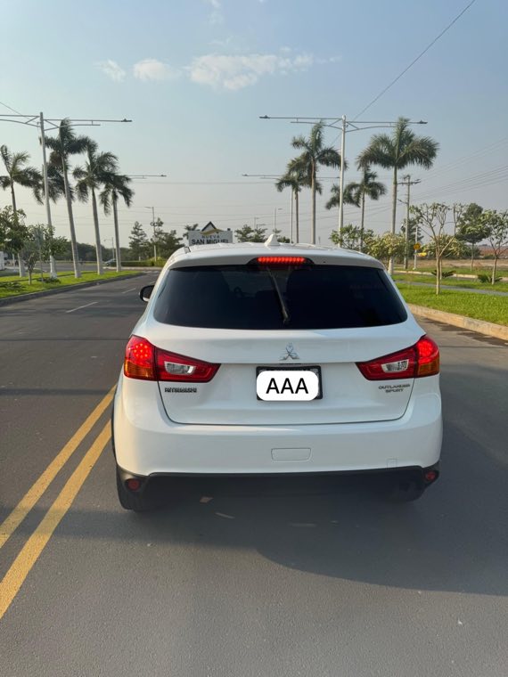 Mitsubishi rear